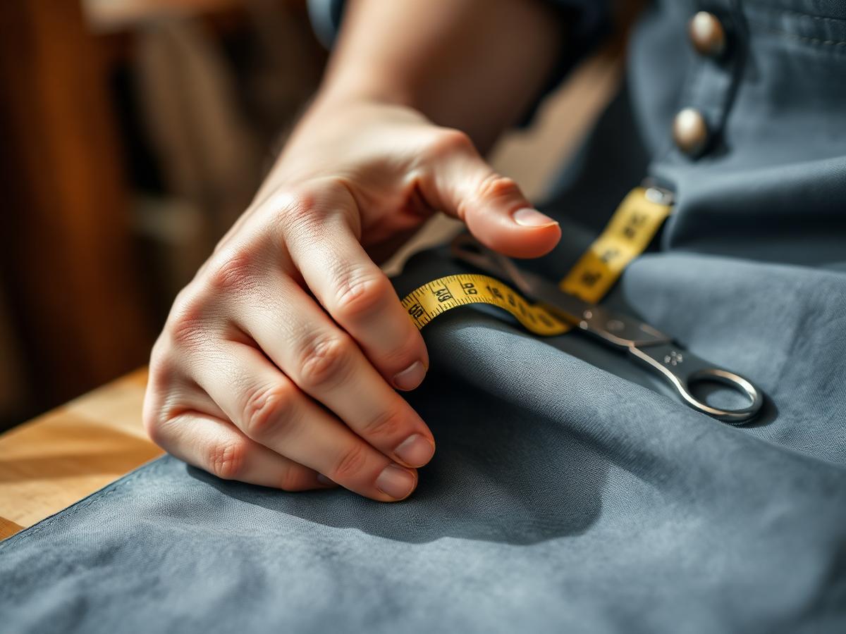 Tailor at work